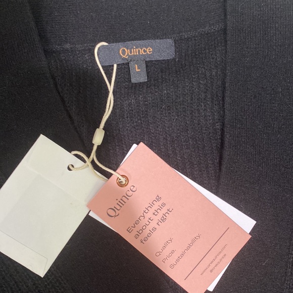 Quince Baby Alpaca-Wool Oversized Cardigan - Picture 7 of 12